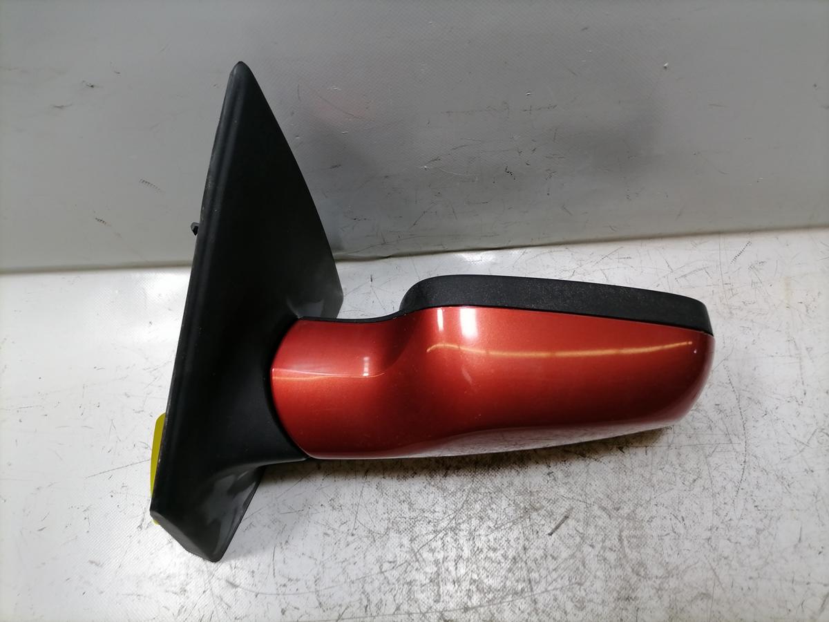 Renault Clio 3 original Au&szlig;enspiegel links TEB76 red of fire elektrisch anklappbar Bj.2006